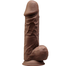 Carregar imagem no visualizador da galeria, Dildo Silicone Memória SilexD 8.5 Castanho
