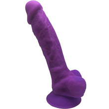 Carregar imagem no visualizador da galeria, Dildo Silicone Memória SilexD 7 Roxo
