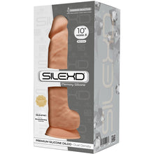 Carregar imagem no visualizador da galeria, Dildo Silicone Memória SilexD 10 Bege
