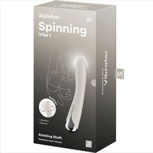 Carregar imagem no visualizador da galeria, Vibrador Usb Movimento Rotação Satisfyer Spinning Vibe 1 Bege
