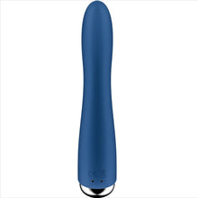 Carregar imagem no visualizador da galeria, Vibrador Usb Movimento Rotação Satisfyer Spinning Vibe 1 Azul
