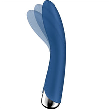 Carregar imagem no visualizador da galeria, Vibrador Usb Movimento Rotação Satisfyer Spinning Vibe 1 Azul
