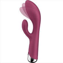 Carregar imagem no visualizador da galeria, Vibrador Usb Movimento Rotação Satisfyer Spinning 1 Vermelho
