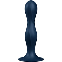 Carregar imagem no visualizador da galeria, Dildo Bolas Chocalho Satisfyer Double Barr-R Azul 15x4cm
