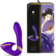 Carregar imagem no visualizador da galeria, Vibrador Usb Shunga Soyo Roxo
