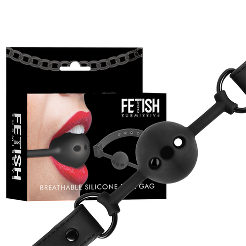 Mordaça Respirável Silicone Fetish Submissive