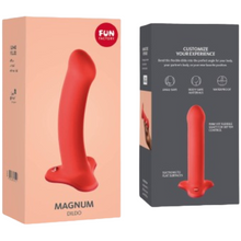 Carregar imagem no visualizador da galeria, Dildo Fun Factory Magnum Coral 18x3.7cm
