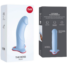 Carregar imagem no visualizador da galeria, Dildo Fun Factory The Boss Azul 18x4cm
