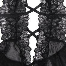 Carregar imagem no visualizador da galeria, Body Subblime Halter Lace Preto
