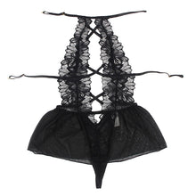 Carregar imagem no visualizador da galeria, Body Subblime Halter Lace Preto
