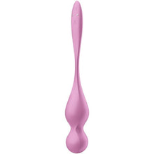 Carregar imagem no visualizador da galeria, Bola Kegel Dupla Vibração Usb Satisfyer Love Birds 1 Rosa Controlo Remoto App
