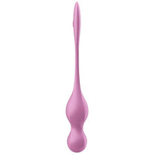 Carregar imagem no visualizador da galeria, Bola Kegel Dupla Vibração Usb Satisfyer Love Birds 1 Rosa Controlo Remoto App
