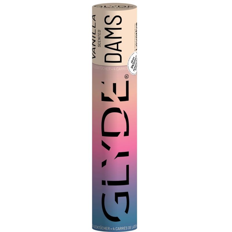 Lâminas Sheer Glide Dams Sabor Baunilha 4 Un