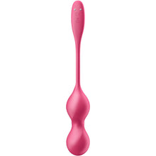 Carregar imagem no visualizador da galeria, Bola Kegel Dupla Vibração Usb Satisfyer Love Birds 2 Rosa Controlo Remoto App
