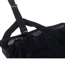 Carregar imagem no visualizador da galeria, Corpete Subblime Garter Strap Preto
