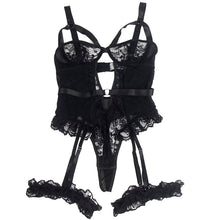 Carregar imagem no visualizador da galeria, Body Subblime Lace Garter Preto
