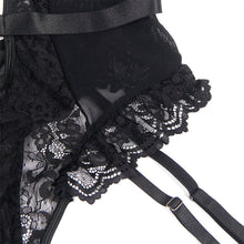 Carregar imagem no visualizador da galeria, Body Subblime Lace Garter Preto
