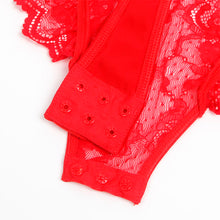 Carregar imagem no visualizador da galeria, Body Subblime Lace Garter Vermelho
