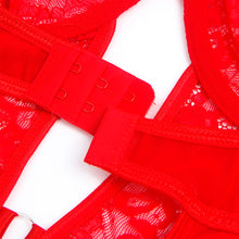 Carregar imagem no visualizador da galeria, Body Subblime Lace Garter Vermelho
