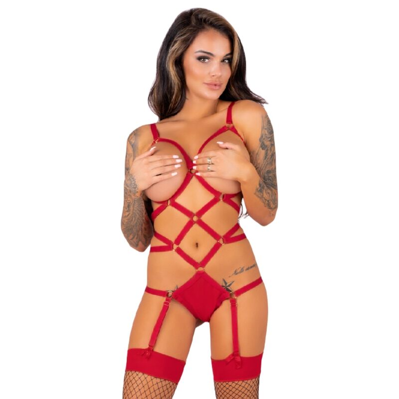 Conjunto 2 Peças Corsetti Thiara Vermelho