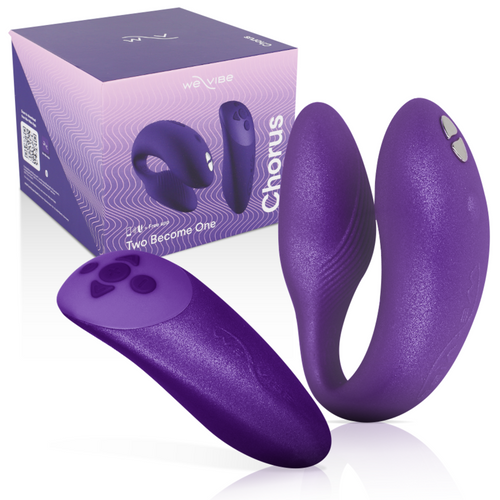 Vibrador Para Casal Usb We-Vibe Chorus Roxo Controlo Remoto App