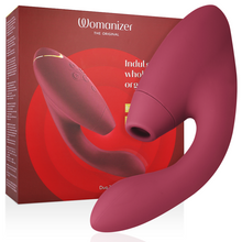 Carregar imagem no visualizador da galeria, Estimulador Duplo Usb Sucção Womanizer Duo 2 Vermelho
