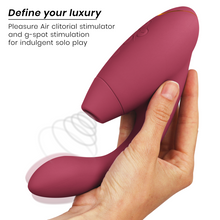 Carregar imagem no visualizador da galeria, Estimulador Duplo Usb Sucção Womanizer Duo 2 Vermelho
