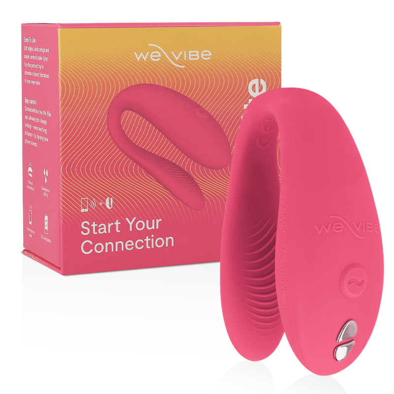 Vibrador Para Casal Usb We-Vibe Sync Lite Rosa Controlo Remoto App