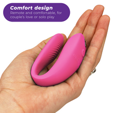 Carregar imagem no visualizador da galeria, Vibrador Para Casal Usb We-Vibe Sync Lite Rosa Controlo Remoto App
