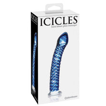 Carregar imagem no visualizador da galeria, Dildo De Vidro Icicles N29 17x3cm
