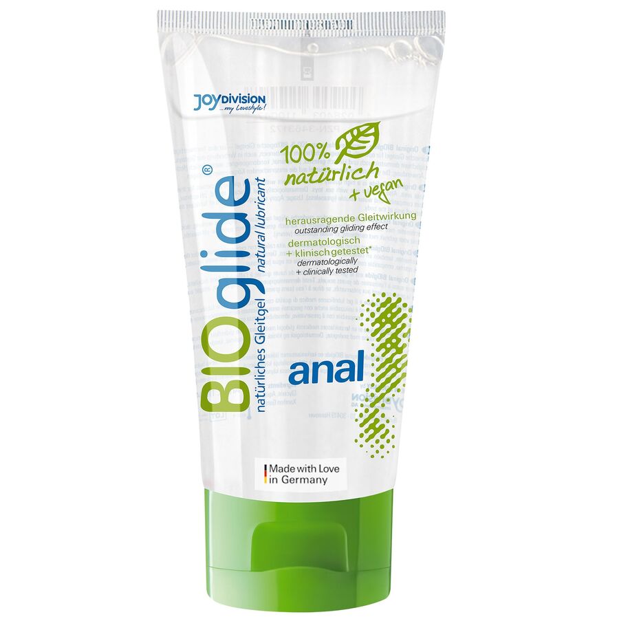 Lubrificante Anal Orgânico Bioglide Água 80ml