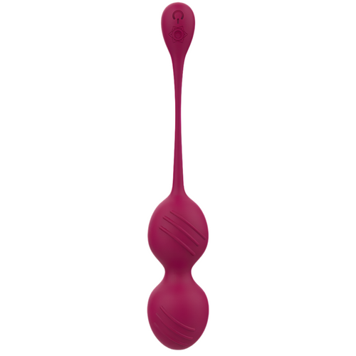 Bola Kegel Dupla Vibração Usb Rithual Nisha Vermelho