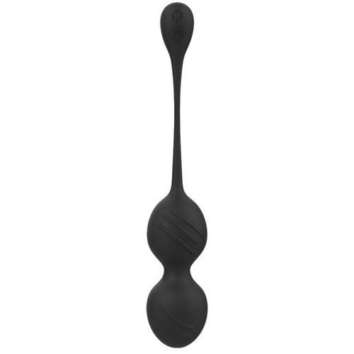 Bola Kegel Dupla Vibração Usb Rithual Nisha Preto