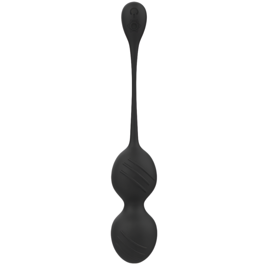 Bola Kegel Dupla Vibração Usb Rithual Nisha Preto