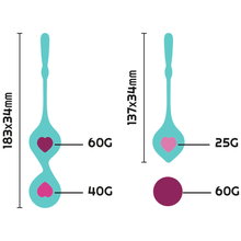 Carregar imagem no visualizador da galeria, Conjunto 4 Bolas Kegel Rithual Deva
