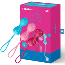 Carregar imagem no visualizador da galeria, Conjunto 3 Bolas Kegel Satisfyer Loveballs 1
