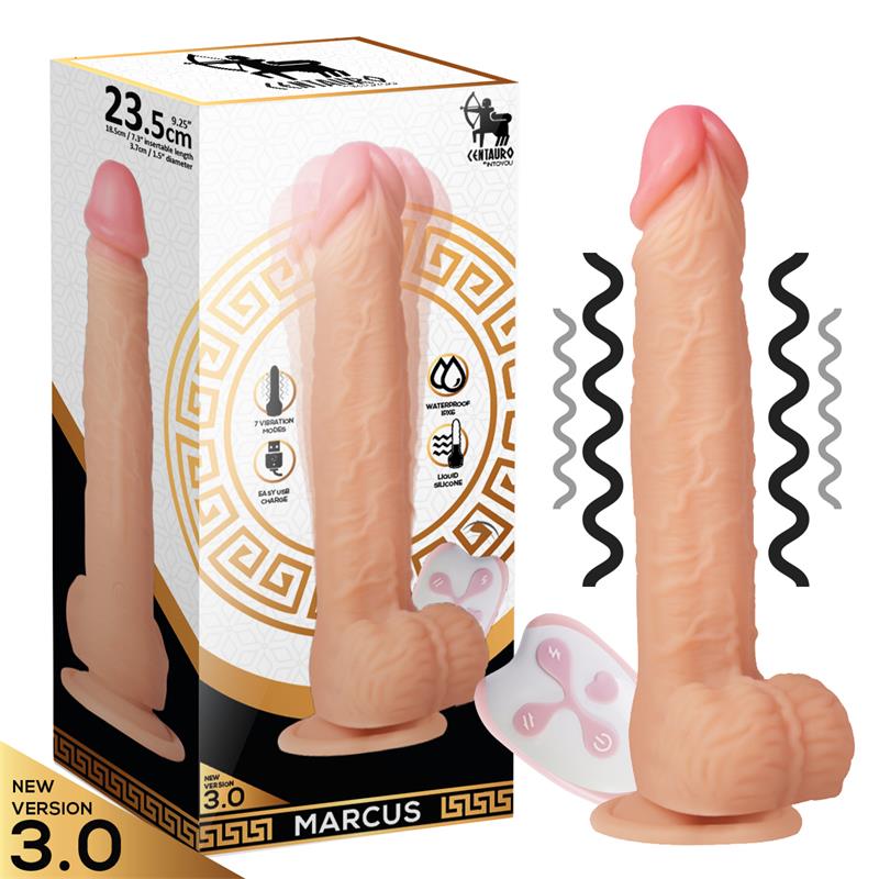 Vibrador Realístico Usb Centauro Marcus