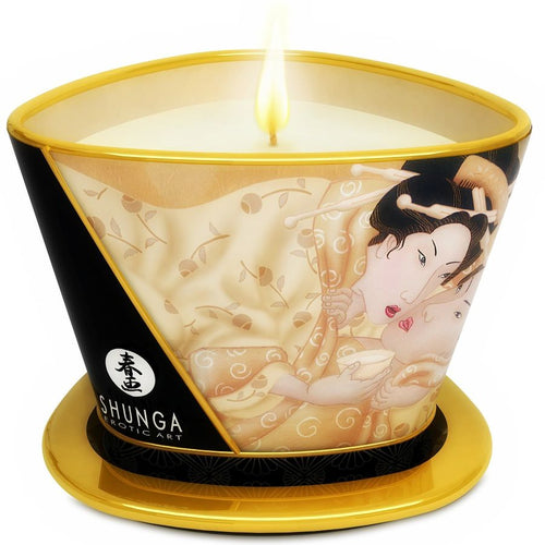 Vela Massagem Shunga Aroma Baunilha 170ml