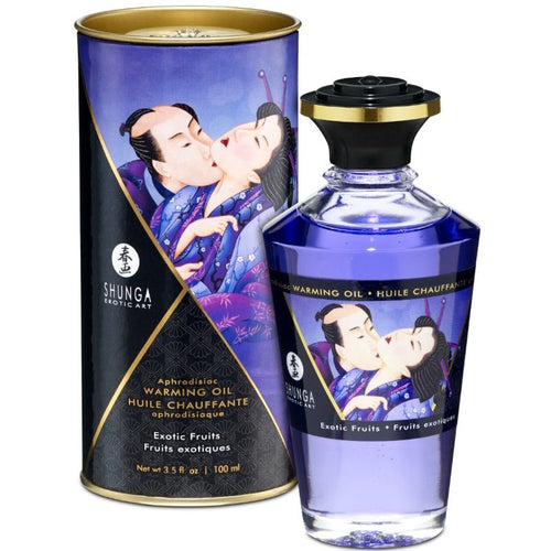 Óleo Massagem Shunga Sabor Frutos Exóticos 100ml